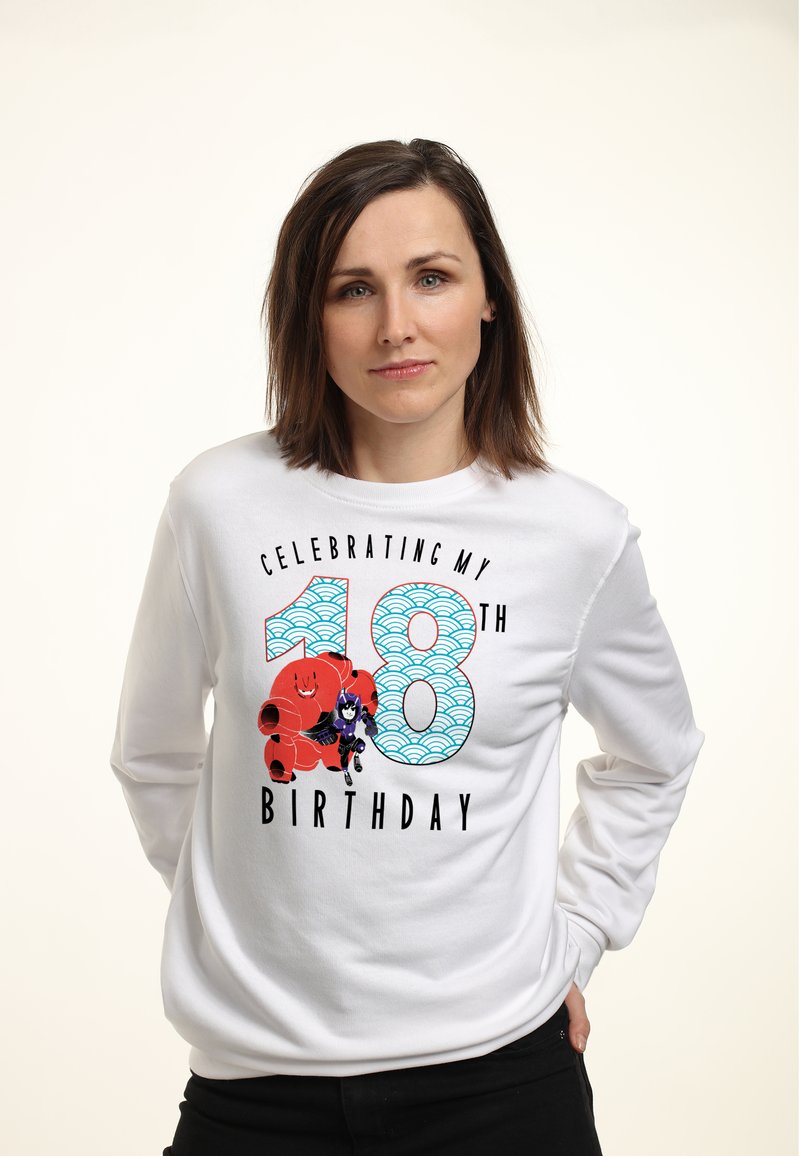 Henry Tiger BIG HERO 6 MOVIE BAYMAX 18 YEARS - Sweatshirt - White