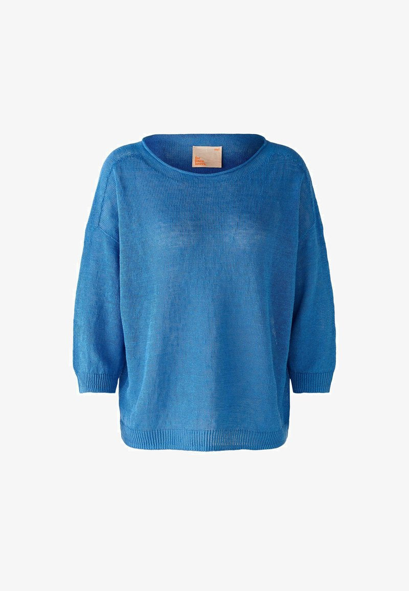 Oui IN REINEM - Strickpullover - Campanula