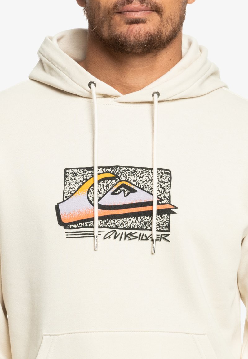 Quiksilver RETRO FADE - Kapuzenpullover - Birch