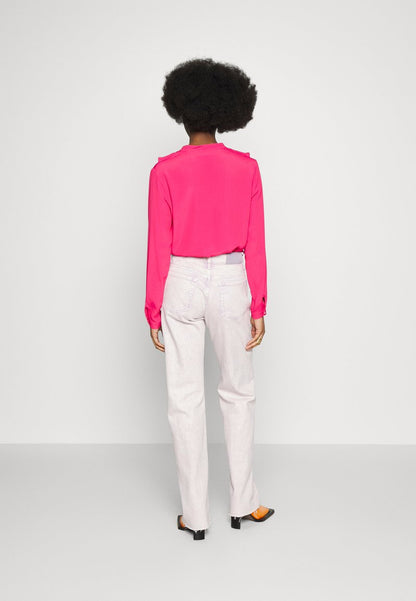 7 For All Mankind TESS TROUSER MANKIND - Stoffhose - Pink