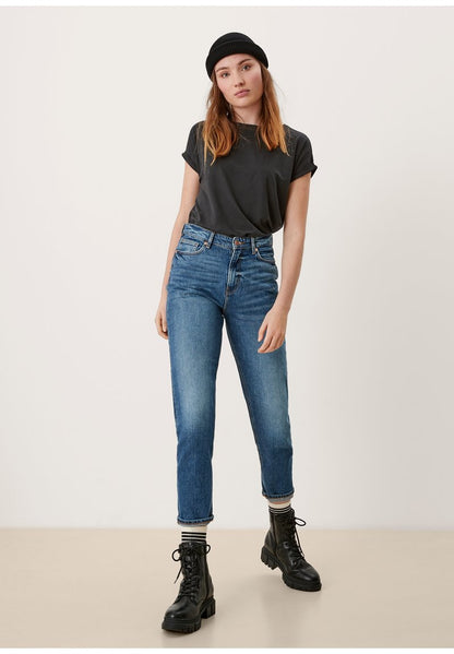 QS By S.Oliver LOOSE FIT - T-Shirt Basic - Black