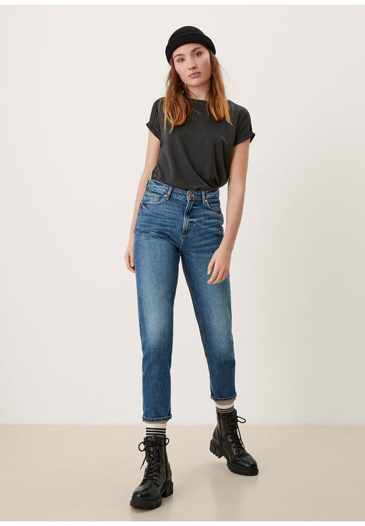 QS By S.Oliver LOOSE FIT - T-Shirt Basic - Black