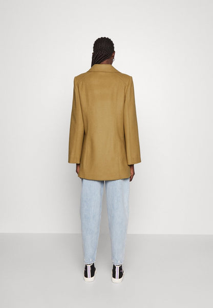 Alberta Ferretti LONG JACKET - Kurzmantel - Beige