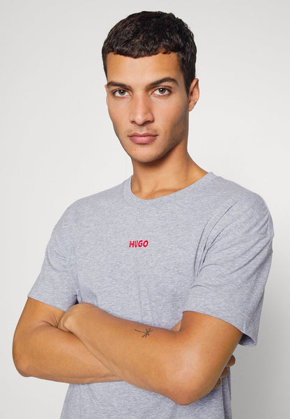 Hugo LINKED - Nachtwäsche Shirt - Medium Grey