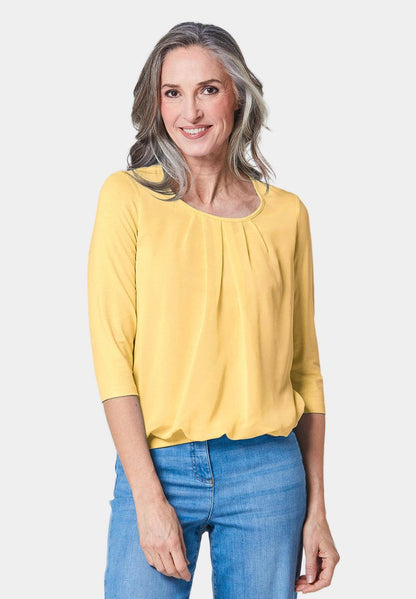 GOLDNER Bluse - Gelb