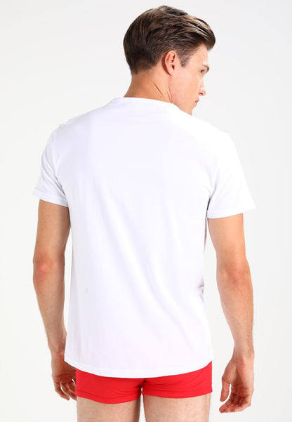 Emporio Armani CREW NECK 2 PACK - Unterhemd/-shirt - White/navy Blue