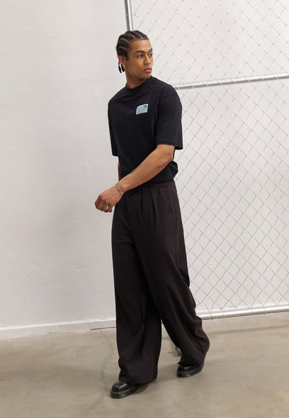 YOURTURN UNISEX - Trousers - Black