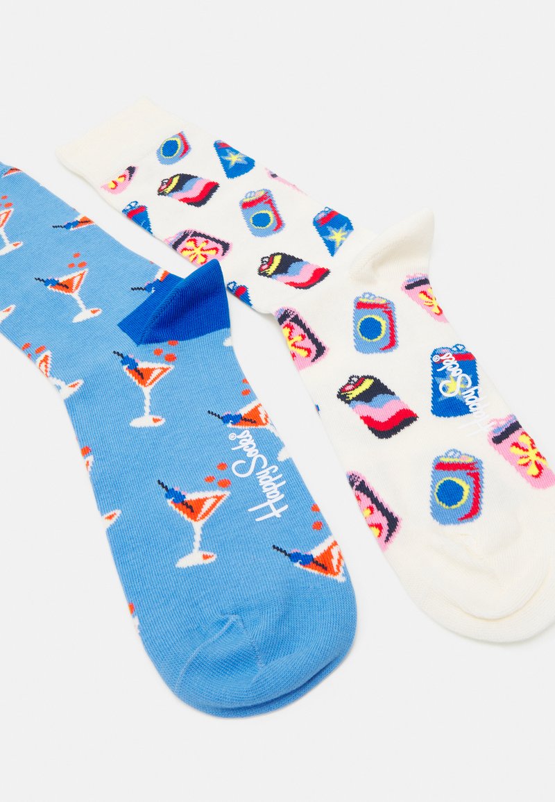 Happy Socks SUMMER BEVARAGES UNISEX 2 PACK - Socken - Multi