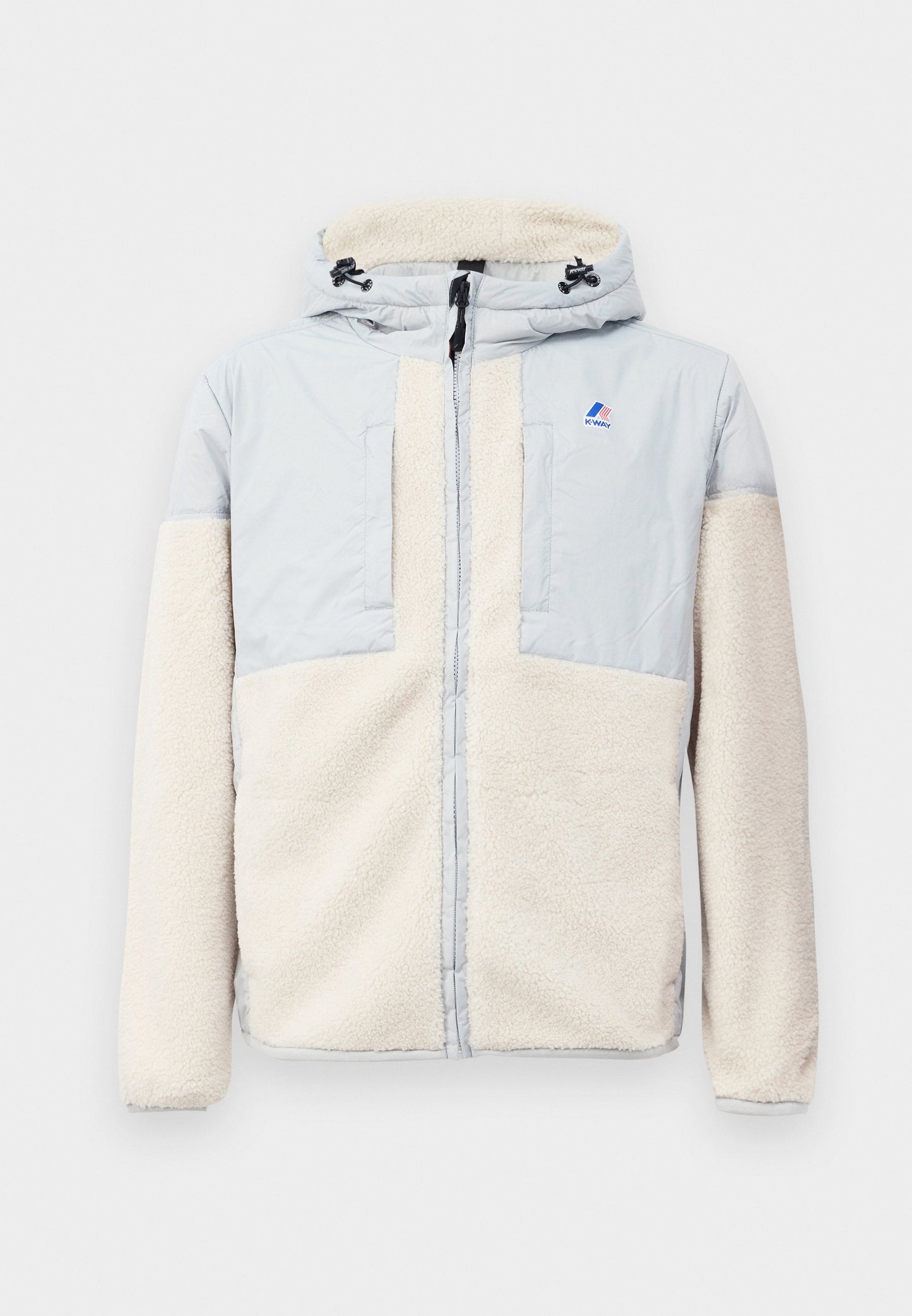 K-Way SAMSON UNISEX - Fleece Jacket - Grey/ecru