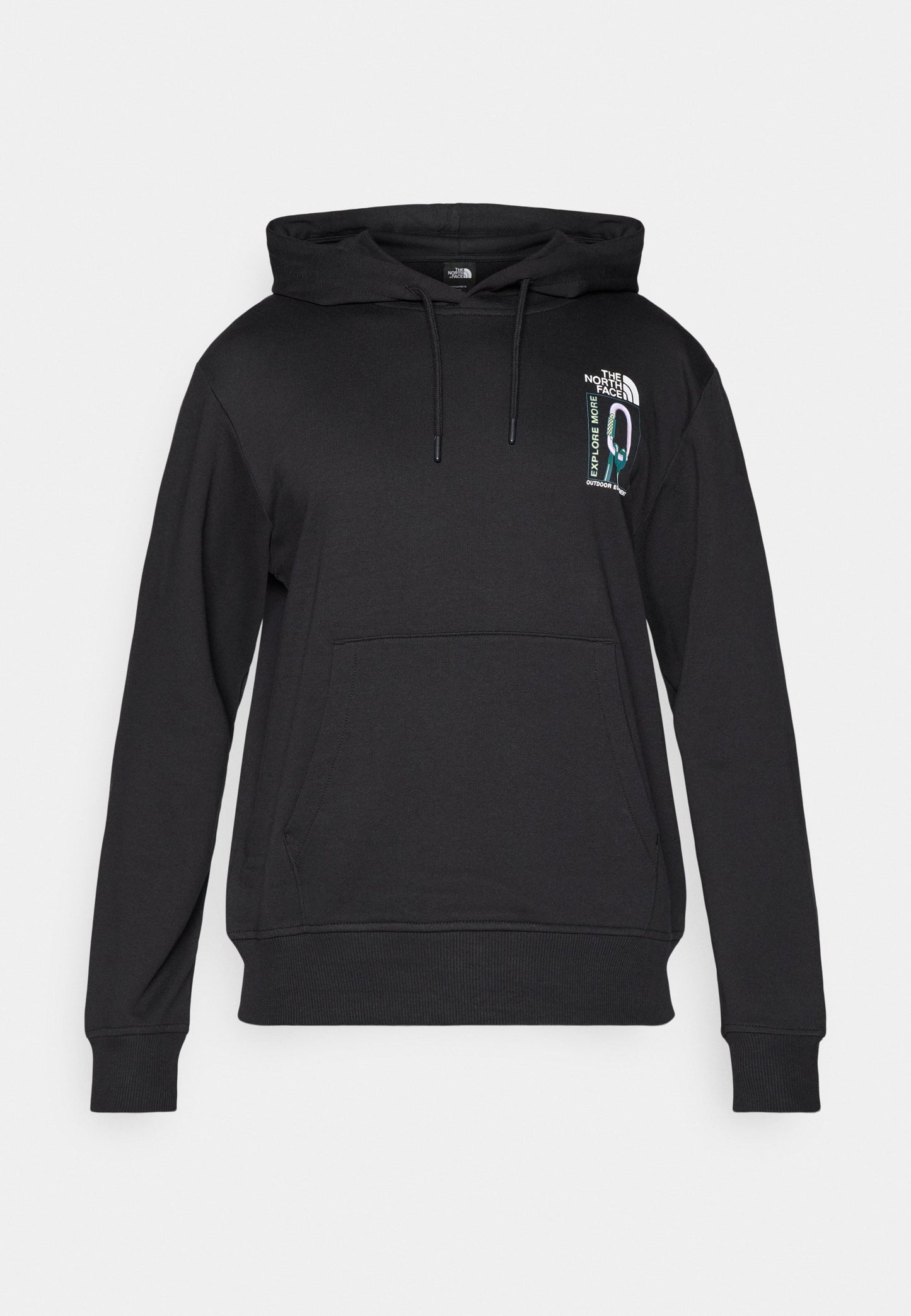 The North Face EXPLORE GEAR RELAXED HOODIE UNISEX - Hoodie - Black