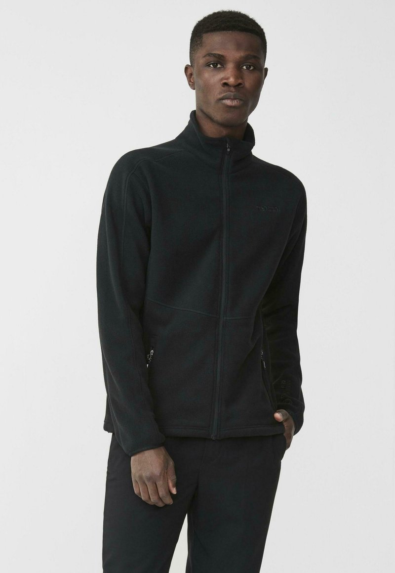 Tenson REGULAR FIT - Fleecejacke - Black