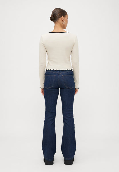 ONLY Petite ONLLAILA - Long Sleeved Top - Birch/black