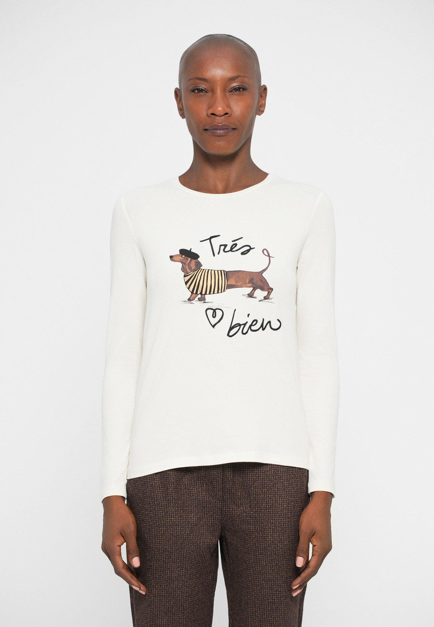 RENOIR - Long Sleeved Top - Ecru