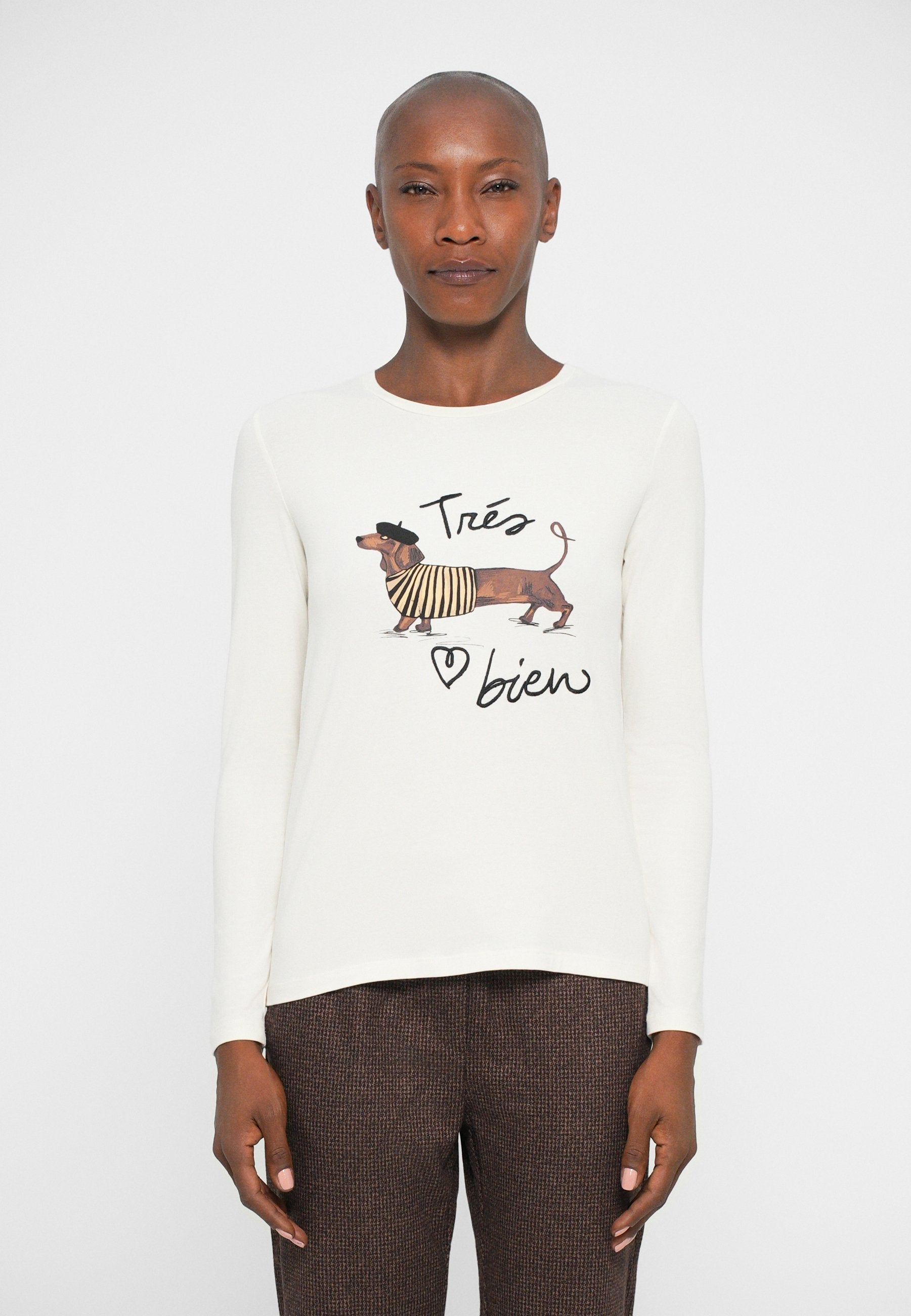  RENOIR - Long Sleeved Top - Ecru