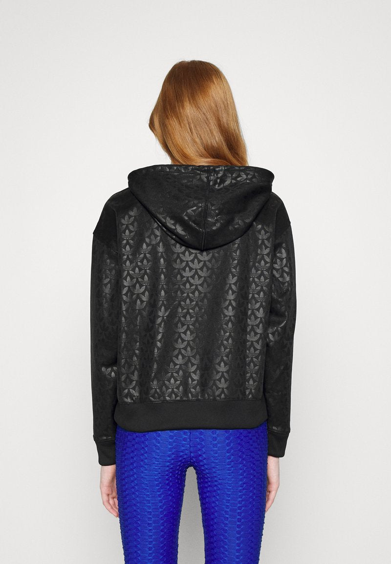Adidas Originals HOODIE LOGO - Sweatshirt - Black