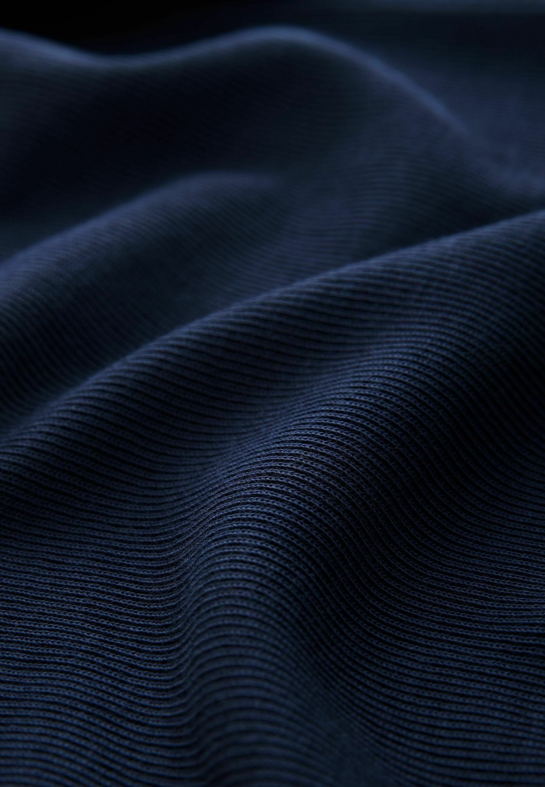 Next REGULAR FIT - EDIT GRANDAD NECK - Long Sleeved Top - Navy