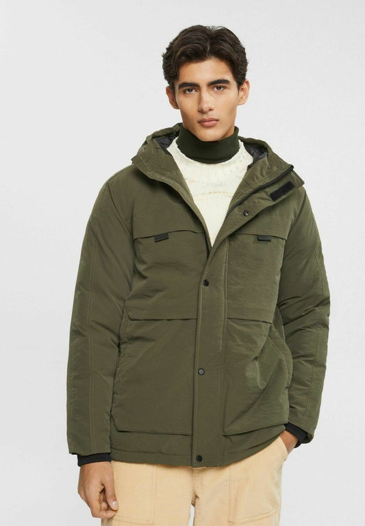 Edc By Esprit OUTDOOR - Wintermantel - Dark Khaki
