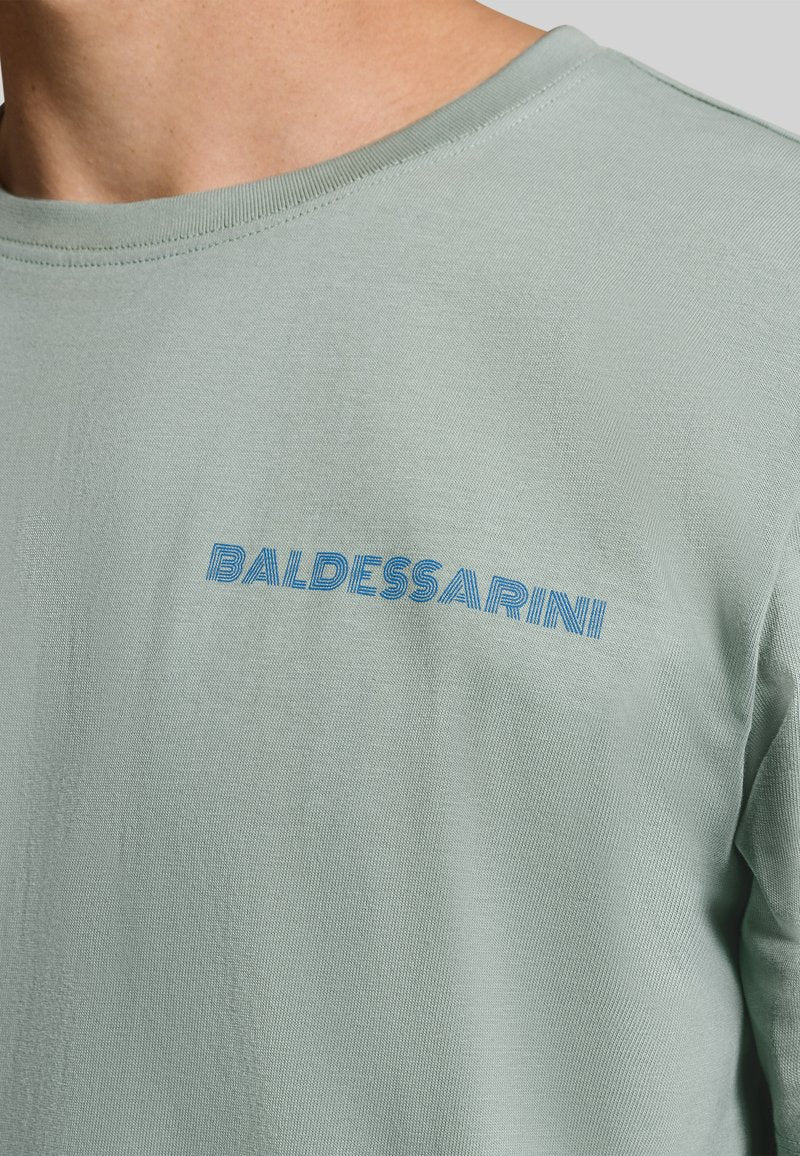 Baldessarini TEMPO - T-Shirt Print - Blue Surf