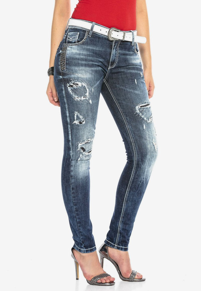 Cipo & Baxx Jeans Skinny Fit - Blue