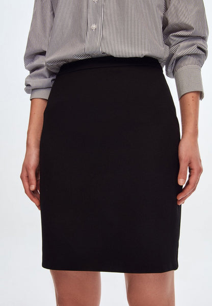  JULIA - Bleistiftrock - Black