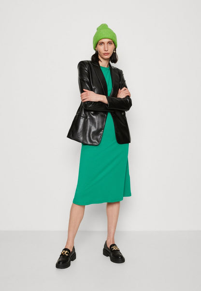 Marc O'Polo SLEEVE LESS EASY FIT - Jerseykleid - Vivid Green