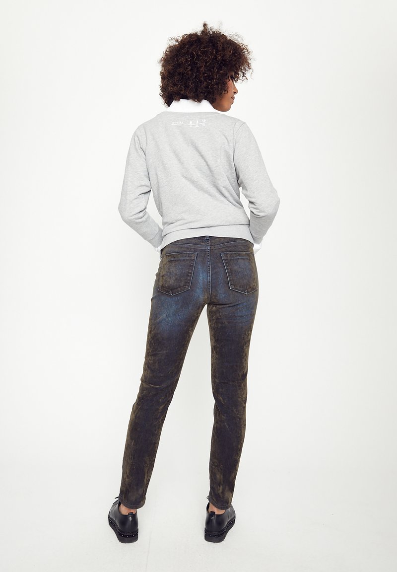  GRACIA - Jeans Slim Fit - Braun
