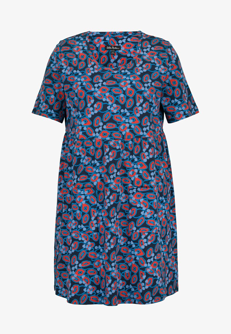 Ulla Popken PRINT - T-Shirt Print - Navy Blue Multi
