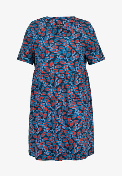 Ulla Popken PRINT - T-Shirt Print - Navy Blue Multi