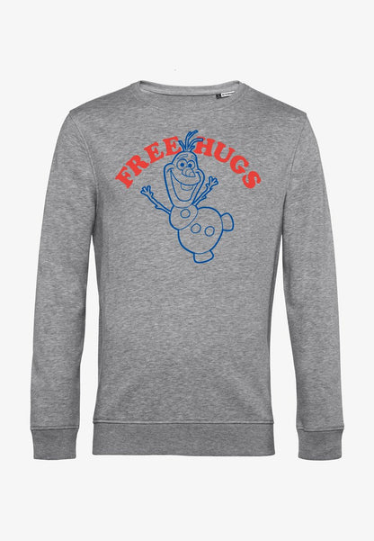 Henry Tiger FROZEN FREE HUGS - Sweatshirt - Heather Grey