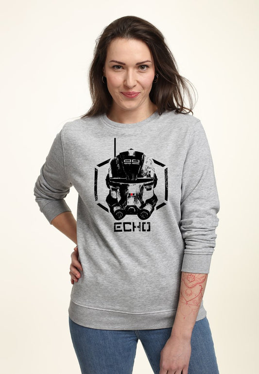 Henry Tiger STAR WARS: THE BAD BATCH ECHO - Sweatshirt - Heather Grey