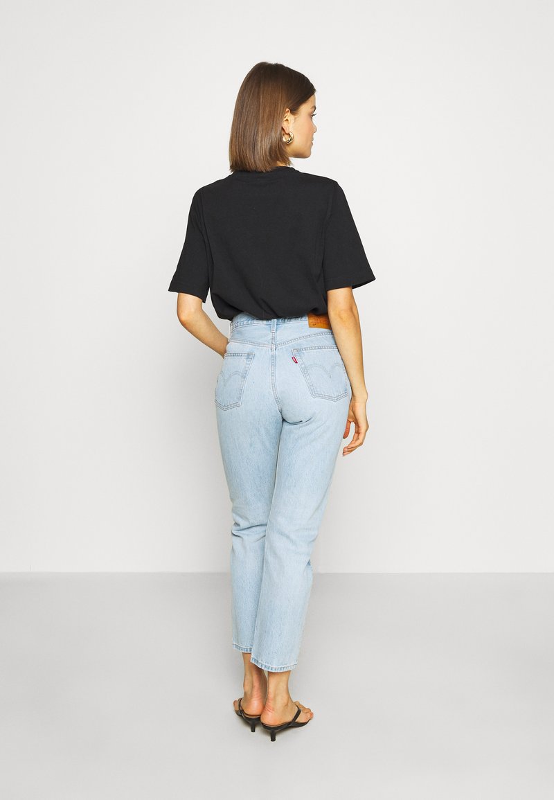  501 CROP - Jeans Straight Leg - Light Blue Denim