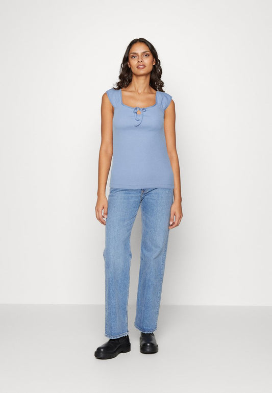 Anna Field T-Shirt Print - Light Blue