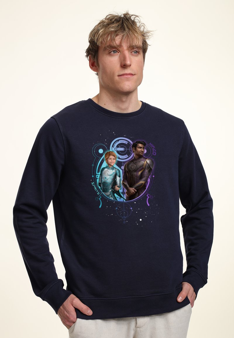 Henry Tiger MARVEL THE ETERNALS SPRITE KINGO DUO - Sweatshirt - Navy Blue