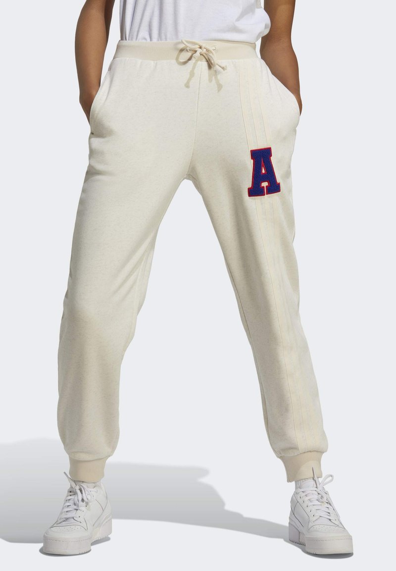 Adidas Originals 3 STRIPE LEG - Jogginghose - White Mel