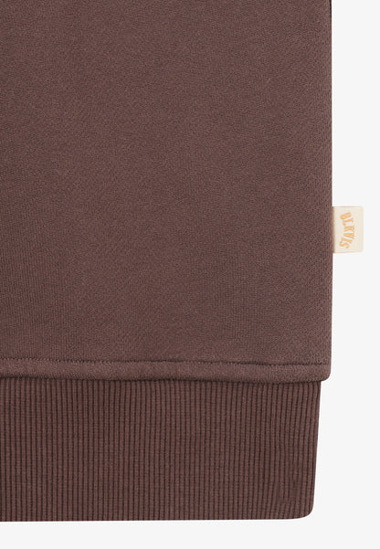  SOURCE POLO - Sweatshirt - Raisin