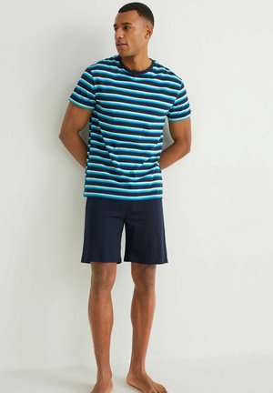 H.I.S SET - Nachtwäsche Set - Navy