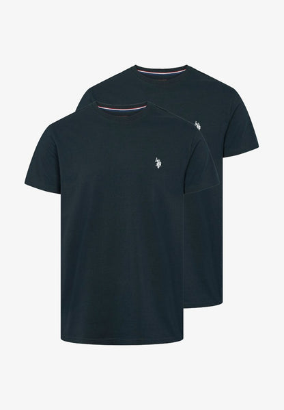U.S. Polo Assn. CLOUD 2 PACK - Nachtwäsche Shirt - Dark Sapphire
