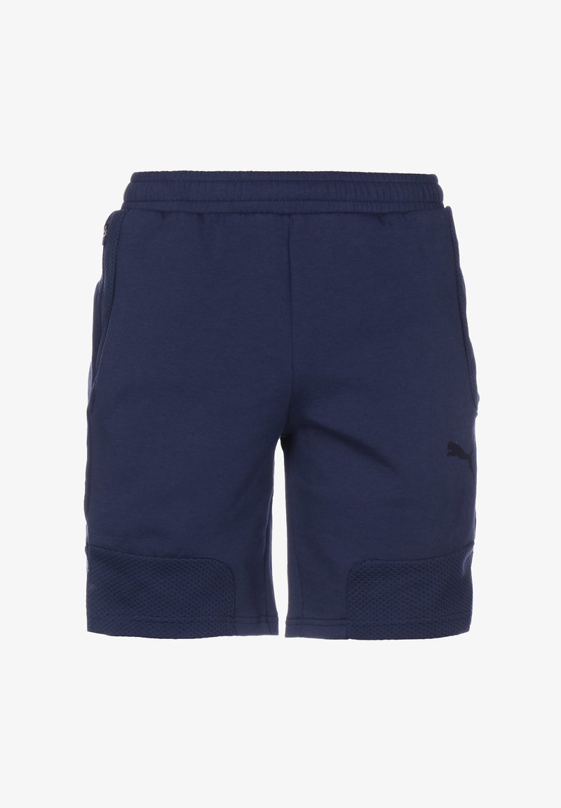 Puma TEAMCUP CASUALS - Kurze Sporthose - Medium Gray Heather
