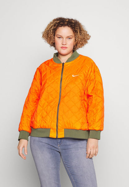 Nike Sportswear Bomberjacke - Medium Olive/safety Orange/white