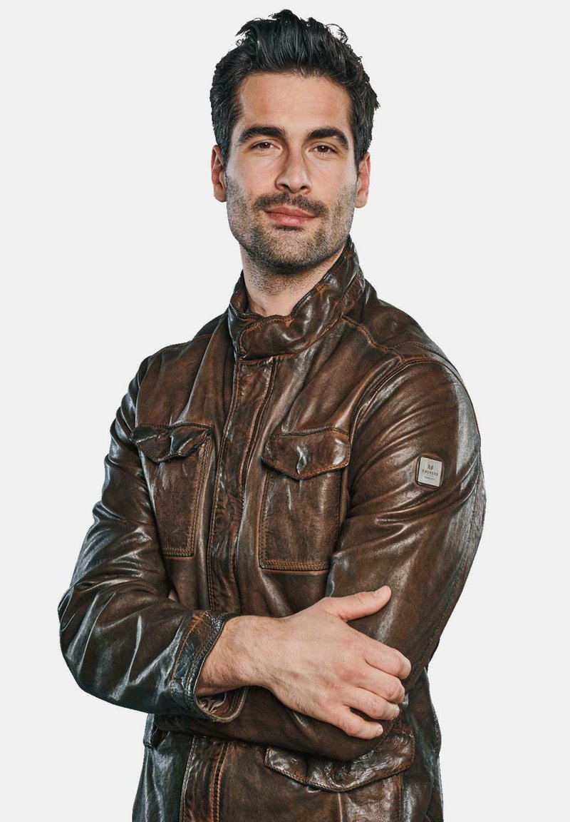  Lederjacke - Braun