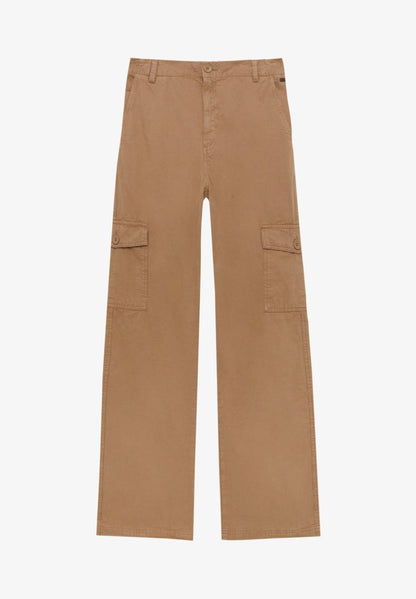 PULL & BEAR Cargohose - Ochre