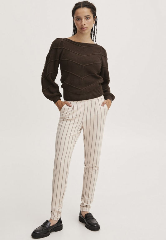 ICHI PULL PILAR - Strickpullover - Bracken