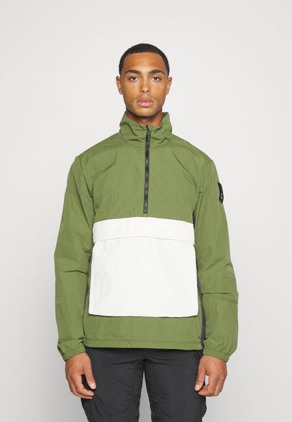Jack Wolfskin REBEL OVERHEAD - Windbreaker - Greenwood