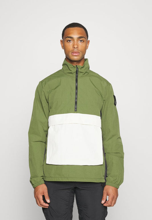 Jack Wolfskin REBEL OVERHEAD - Windbreaker - Greenwood
