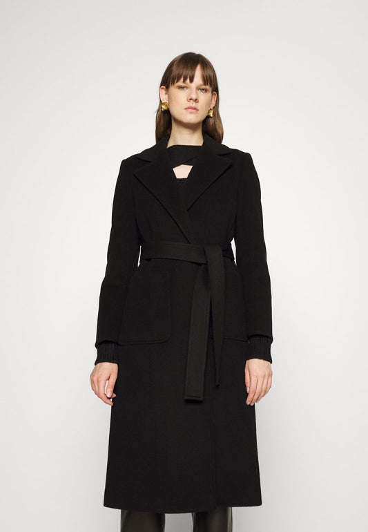 MAX & Co. RUNAWAY - Klassischer Mantel - Black