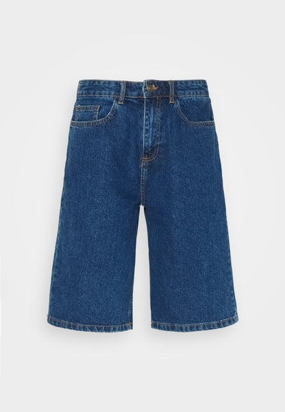 YOURTURN UNISEX - Jeans Shorts - Blue Denim