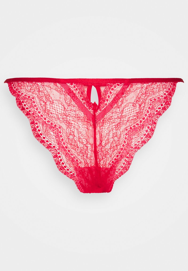  ISABELLE HIGH LEG BRASILIAN - Slip - Red