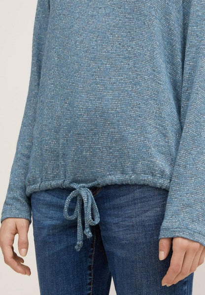 Tom Tailor Strickpullover - Stormy Sea Blue Melange