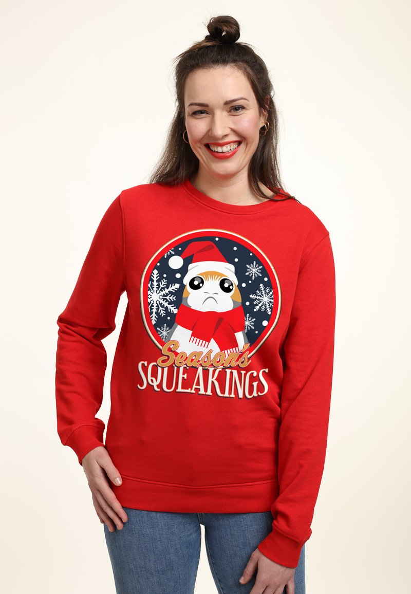 Henry Tiger STAR WARS THE FORCE AWAKENS PORG SQUEAKINGS - Sweatshirt - Red