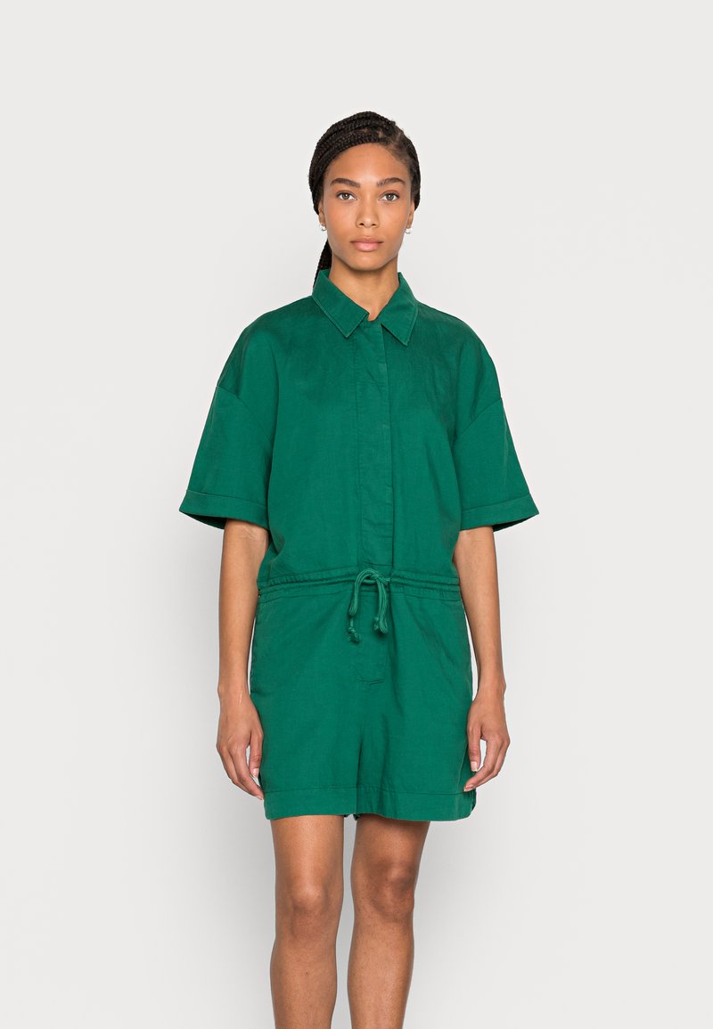 Marc O'Polo DENIM HIGH WAIST ELASTIC WAIST CORD RELAXED LEG - Jumpsuit - Tender Buds